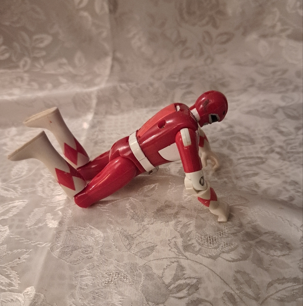 Red  Ranger without The Gun  Action Figure - Picture 2 of 4